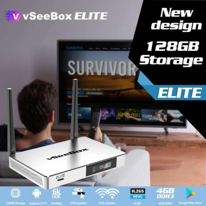 VSeebox Elite | Smart Android TV Box | Vseeboxshop