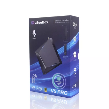 Vseebox V5 Pro | V5 Pro with Voice Remote | Vseeboxshop