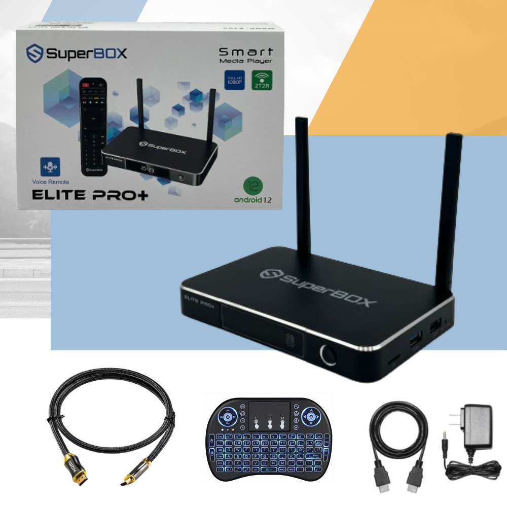 SuperBox Elite Pro | SuperBox Elite Pro Plus | 6k Tv Box | Vseeboxshop