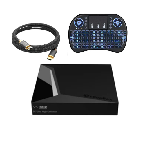 Vseebox V5 Pro | V5 Pro with Voice Remote | Vseeboxshop