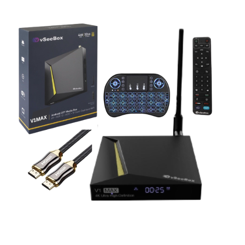 Vseebox V1 Max | V1 Max with Voice Remote | vseeboxshop.com