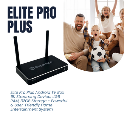 SuperBox Elite Pro | SuperBox Elite Pro Plus | 6k Tv Box | Vseeboxshop