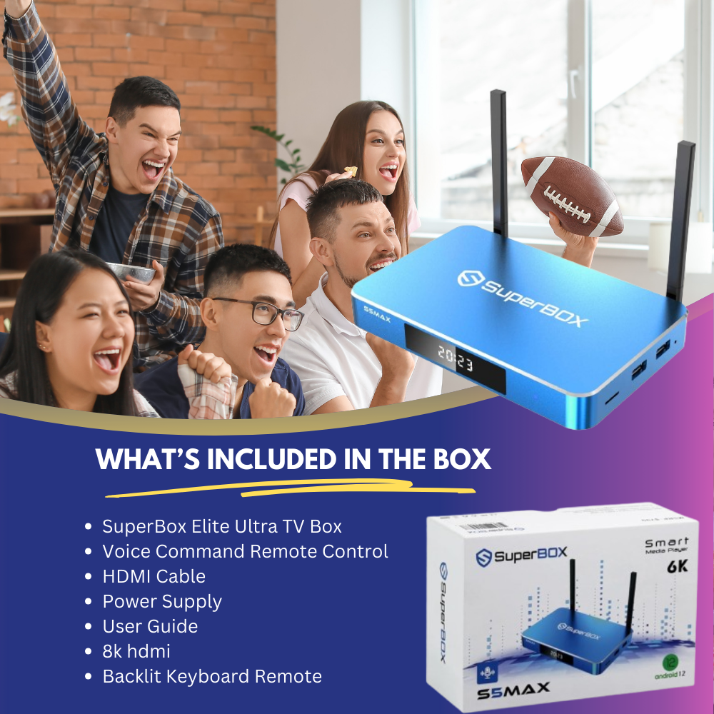 Superbox S5 Max | Android Streaming Box | Vseeboxshop