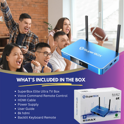 Superbox S5 Max | Android Streaming Box | Vseeboxshop