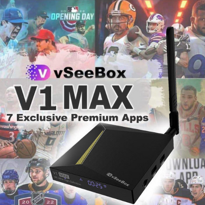 Vseebox V1 Max | V1 Max with Voice Remote | vseeboxshop.com