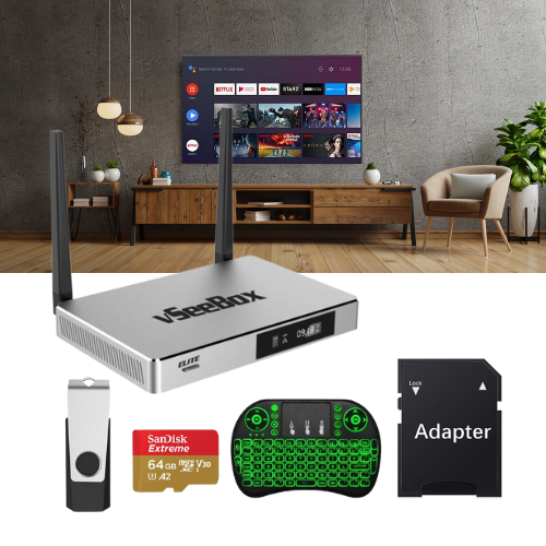 VSeebox Elite | Smart Android TV Box | Vseeboxshop