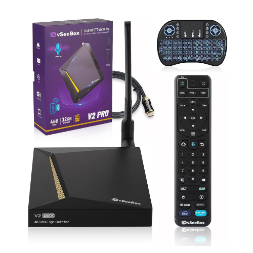 Vseebox v2 pro | V2 Pro with Voice Remote | vseeboxshop.com